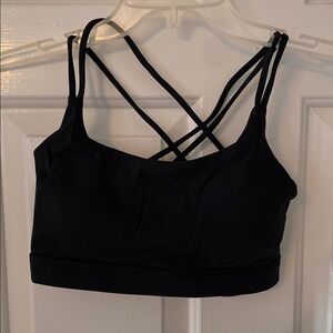 Ruuhee Black Sports Bra